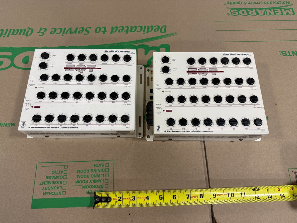 AudioControl EQTs One-Third Octave 30 Band Precision Equalizer
