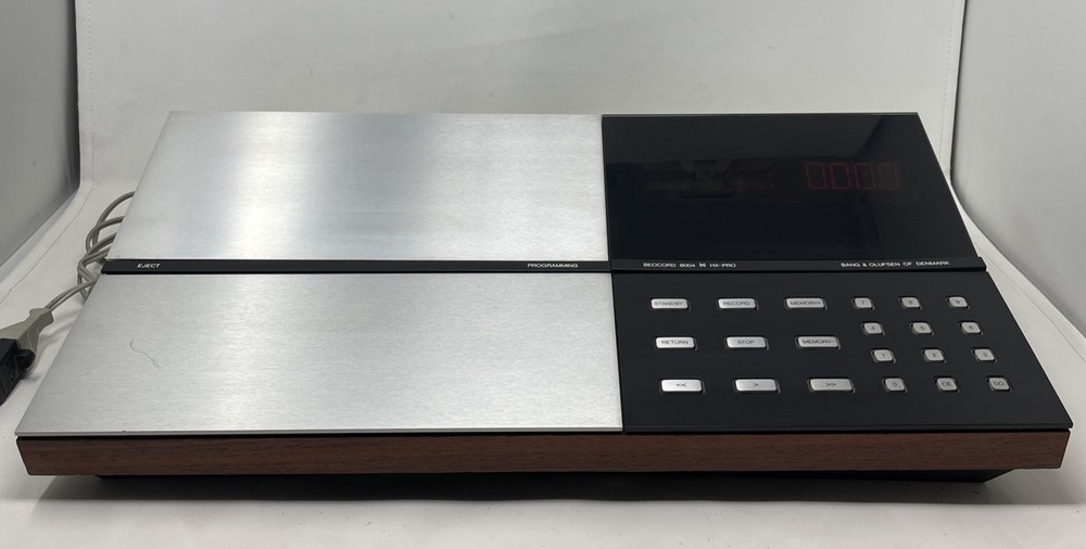 Vintage Bang & Olufsen Cassette Tape Deck Beocord 8004 *READ DESCRIPTION*