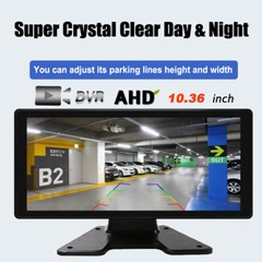 32GB 10″ Quad Monitor 360° Parking System DVR backup HD Cameras For Truck RV BUS