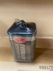 Eveready 6v Lantern Battery #1209 New Lot of 12