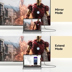 USB C to HDMI Cable 6Ft, 4K High-Speed USB 3.1 -C to HDMI Cord