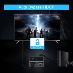SP12H2 4K HDMI Splitter – 1×2 HDR, Dolby Vision Atmos, Down Scaler, 4K 1080P …