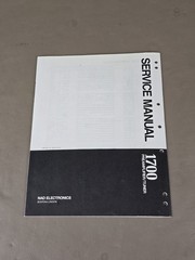 NAD Preamplifier/Tuner 1700 Service Manual D-4791