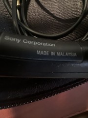 Vintage Sony MDR-NC500D Digital Headband Headphones – Black W/ Case, Power Adapt