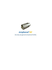 ALPHA – 125ft RG8u Coax Cable with AMPHENOL PL259s attached