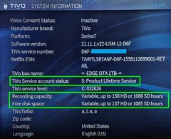 TIVO EDGE for ANTENNA / OTA ~ LIFETIME SERVICE ~ NEW 1TB HARD DRIVE ~ 155 HOURS