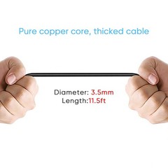 Dash Cam Power Cord,11.5ft Long Mini USB Charging Cable for Garmin Nuvi