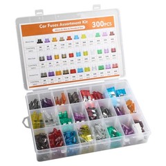 30-300PC Car Blade Fuse Assortment Assorted Kit Blade Set Auto Truck Automotive