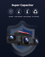 Mejor Camara De Seguridad 1080P Para Carros De 360° Cámara De 4 Canales
