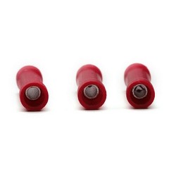 1000pcs Red Fully Insulated 22-16AWG Wire Crimp Butt Connectors Splice Terminals