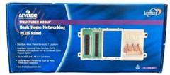 Leviton 47606-BNP, Basic Home Networking Plus Panel – NEW!