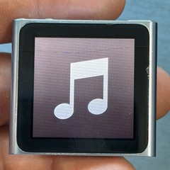 Apple iPod Nano 6th Gen 8GB Blue A1366 TESTED Working Good Battery