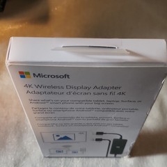 Microsoft 4K Wireless Display Adapter UTH-00001 HDMI USB Wi-Fi Black