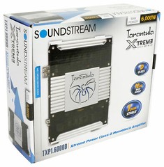 Soundstream TXP1.6000D 6000 Watt Mono Amplifier 1-Ohm Car Stereo Amp