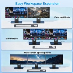 2 PCS DisplayPort 2.1 Cable 6.6 FT DP 16K@60Hz 8K@120Hz 4K@240Hz 54Gbps PC