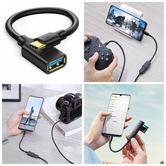 USB C To USB Adapter Type C OTG Extension Cable USB C Male To USB 2.0 A Female