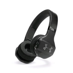 JBL Under Armour Black Wired On-Ear Headphones Adjustable Headband w/Case