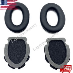 New For Aviation Headset X A10 A20 Bose Headphones 1Pair Black Ear Pads Cushions