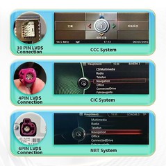 10.33″ Android 12 8+128GB Car GPS Stereo Head Unit For BMW 3 er E90 E91 E93 CCC