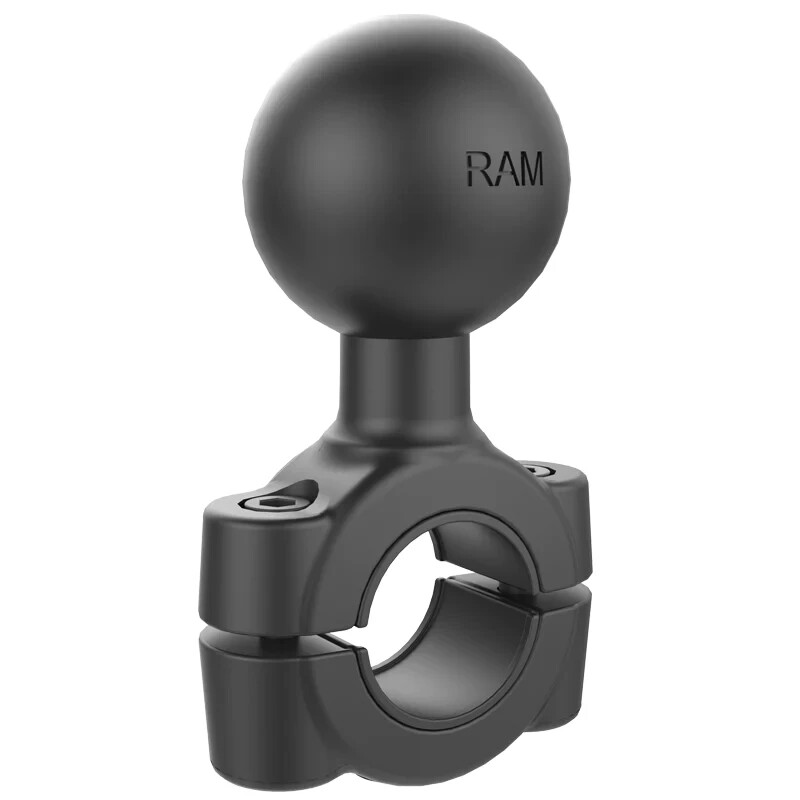 RAM Mount Torque 0.75 to 1.0″ Dia Handlebar Base with 1.5″ Ball RAM-408-75-1U