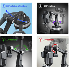Car Truck Mount Phone Holder Stand Dashboard/Windshield For Cell Phone Universal