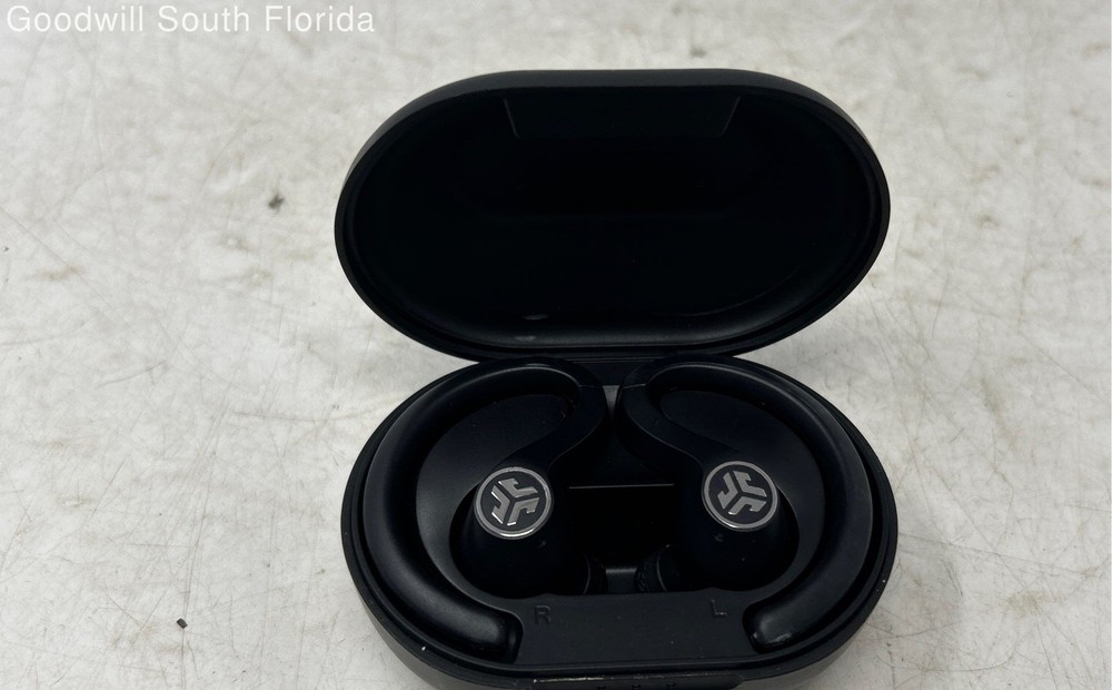 JLab JBuds Air Sport Bluetooth Wireless Earbuds With Charging Case Not Tested