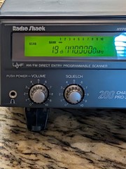Radio Shack PRO-2032 | 20-409 | 200 Channel Scanner Radio Programmable | Works!
