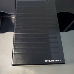 3 – Vtg ATLANTIC Black Charcoal 30 CD Storage Disc Wall Mountable Holder Rack
