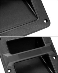 4 Pack Recessed Plastic Speaker Cabinet Handles 6.38×8.5×2 Inch Black For Cases!