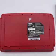 Sylvania SDVD9020C Red Portable DVD Player Swivel Screen With Remote
