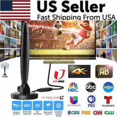 5600Miles TV Antenna HDTV Amplified Digital 4K 1080P Long Range Indoor Upgraded