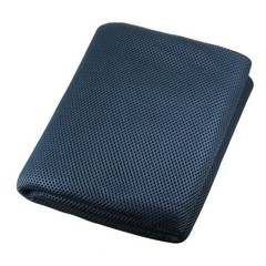 Navy Blue Speaker Mesh Grill Stereo Fabric Dustproof 100cm x 160cm 40″ x 63″