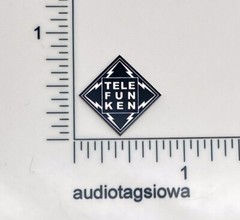 Equipment Badge Custom Made Aluminum Small Size 3/4″