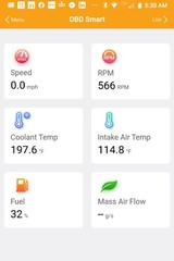 OBD II Smart GPS Tracker with one year subscription