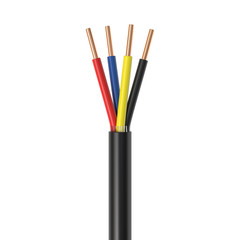 Outdoor Alarm Cable Solid 500ft CL2 Rated 22/2 AWG CCA Security