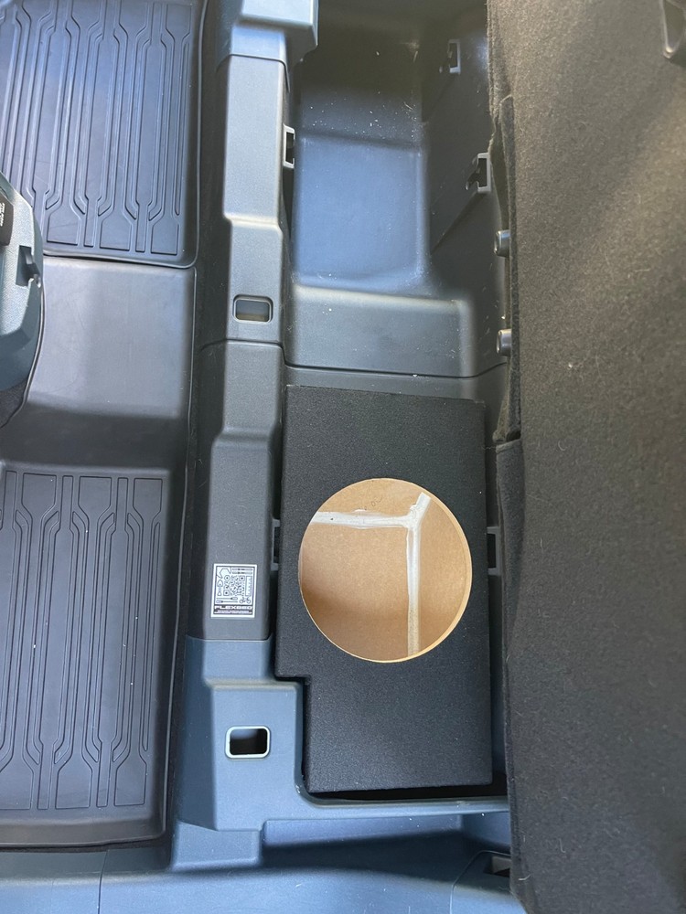 Ford Maverick Subwoofer Box 2026 Drivers Side 1-10″ W/AMP MOUNT Zenclosures