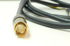 5 Ft S-Video Cable Male / Dual BNC Male L-COM CCD244MB-5 – NEW!