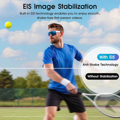4K AI Smart Glasses with Camera, HD Video, Bluetooth, No SD Card Needed