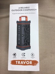 TRAVOR Magnetic Bluetooth Speaker, 45W Rugged All-Aluminum Outdoor Portable NEW