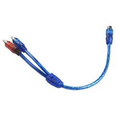 2x RCA Y Splitter Audio Jack Cable Adapter 1 Female to 2 Male – 1Male to 2Female