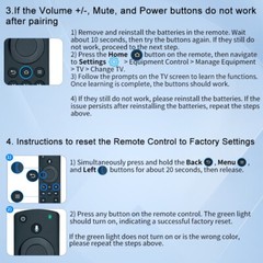 2Pcs NS-RCFNA-21 Voice Remote Control For Insignia Toshiba Fire TV NS sereis