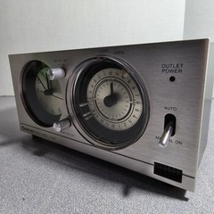 Vintage QUASAR Audio/Video AVS Clock Timer VT100 Silver JAPAN Analog Stereo VCR