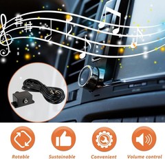 Car Amplifier Bass Control Knob with 4-Pin Cable 3.5m for Speakers Sub Woofer