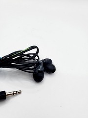 Panasonic ErgoFit Wired Earbuds, 3.5mm Jack In-Ear Headphones Wired – (Black)