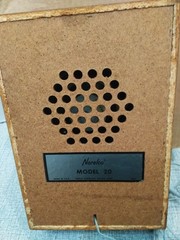 Vtg. NORELCO model 20 SPEAKER ( new old stock) MADE IN U.S.A.