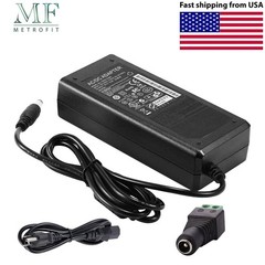 UL Listed AC DC 12V 5A Power Supply Adapter Transformer Charger LED Stripes CCTV