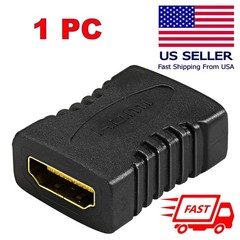 HDMI Female to Female Coupler Connector Extender Adapter Cable HDTV 1080P 4K