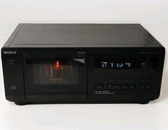 Sony CDP-CX50 50 Disc CD Changer Carousel Player Tested Working Read Description