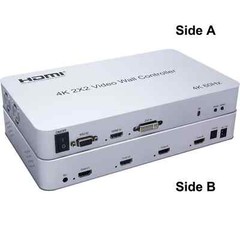 4K 60hz 3×1 1×2 1×4 2×2 HDMI Video Wall Controller Vertical Screen 4 TV Splicer