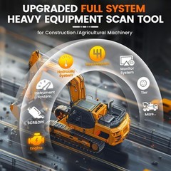 Construction Machinery Heavy Duty Truck OBD Scanner Diagnostic for CAT John Deer
